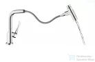 Hansgrohe AXOR CITTERIO Select S-Box egykaros konyhai csaptelep kihúzható zuhanyfejjel,2 jet, króm 39862000