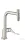 Hansgrohe AXOR CITTERIO Select S-Box egykaros konyhai csaptelep kihúzható zuhanyfejjel,2 jet, rozsdamentes acél hatású 39862800