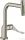 Hansgrohe AXOR CITTERIO Select S-Box egykaros konyhai csaptelep kihúzható zuhanyfejjel,2 jet, szálcsiszolt nikkel 39862820