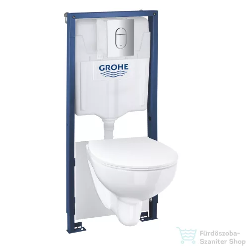 Grohe SOLIDO 5 részes wc szett króm nyomólappal,39902000