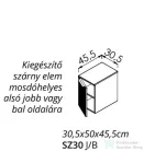 TBoss Zenna SZ30 kiegészítő szárny elem 39923012137