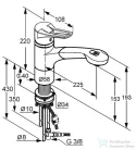 Kludi MX, egykaros mosogatócsap NA 15 399420562