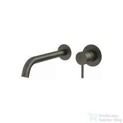   RamonSoler ODISEA falsík alatti mosdó csaptelep 24 cm-es kifolyóval, leeresztő nélkül, szálcsiszolt grafit 39A312224