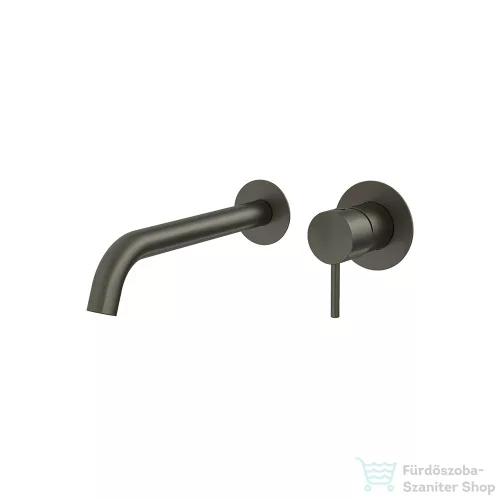 RamonSoler ODISEA falsík alatti mosdó csaptelep 24 cm-es kifolyóval, leeresztő nélkül, szálcsiszolt grafit 39A312224