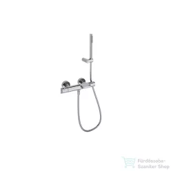   RamonSoler ODISEA fali termosztátos kádtöltő csaptelep zuhanyszettel, króm 39C307587