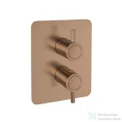 RamonSoler ODISEA falsík alatti termosztátos kád/zuhany csaptelep, szálcsiszolt réz 39D307595