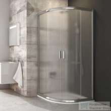   Ravak BLIX BLCP4-80 80x80 cm-es negyedköríves tolóajtós zuhanykabin,Króm+Grape 3B240C00ZG