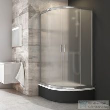   Ravak BLIX BLCP4-80 Sabina 80x80x175 cm-es negyedköríves tolóajtós zuhanykabin,Króm+Grape 3B240C40ZG