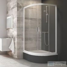   Ravak BLIX BLCP4-90 Sabina 90x90x175 cm-es negyedköríves tolóajtós zuhanykabin,Fehér+Transparent 3B270140Z1