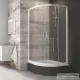 Ravak BLIX BLCP4-90 Sabina 90x90x175 cm-es negyedköríves tolóajtós zuhanykabin,Fehér+Transparent 3B270140Z1