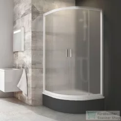   Ravak BLIX BLCP4-90 Sabina 90x90x175 cm-es negyedköríves tolóajtós zuhanykabin,Fehér+Grape 3B270140ZG