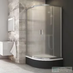   Ravak BLIX BLCP4-90 Sabina 90x90x175 cm-es negyedköríves tolóajtós zuhanykabin,Króm+Grape 3B270C40ZG