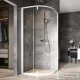 Ravak Nexty NSKK3-90 90x90x195 cm-es íves zuhanykabin nyíló ajtóval,Fehér/Fehér/Transparent,3O677101Z1