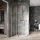 Ravak Nexty NSKK3-100 100x100x195 cm-es íves zuhanykabin nyíló ajtóval,Króm/Transparent,3O6AAC00Z1