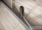 Ravak Nexty NSKK3-100 100x100x195 cm-es íves zuhanykabin nyíló ajtóval,Króm/Transparent,3O6AAC00Z1
