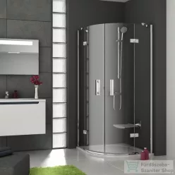   Ravak Smartline SMSKK4-90 (króm+transparent) zuhanykabin 3S277A00Y1