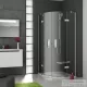 Ravak Smartline SMSKK4-90 (króm+transparent) zuhanykabin 3S277A00Y1