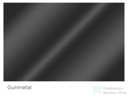 Schock szűrőkosár és túlfolyó takaró manuális lefolyórendszerhez, Gunmetal 400052GUB