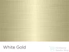 Schock szűrőkosár és túlfolyó takaró manuális lefolyórendszerhez, white gold 400076WGO