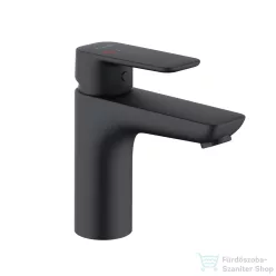   Kludi PURE&STYLE  mosdó csaptelep 100 Ecoplus, leeresztő nélkül, matt fekete 401983975