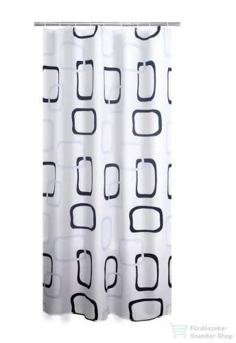 Sapho RIDDER GEO zuhanyfüggöny 180x200cm, polyester 403290
