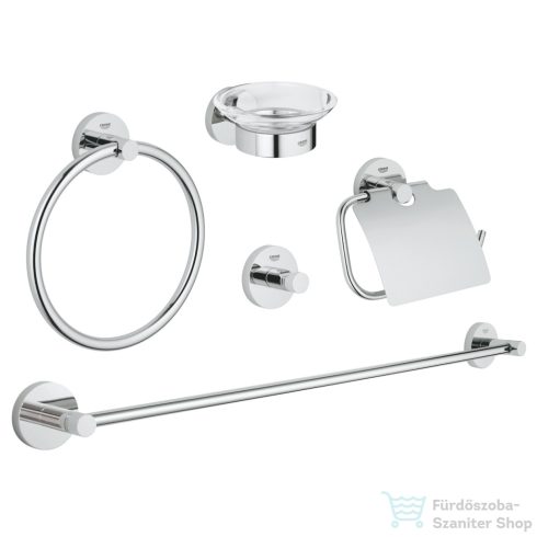 Grohe Essentials 5 db-os kiegészítő szett,króm 40344001