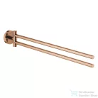 Grohe ESSENTIALS 44 cm-es fali dupla törölközőtartó,Warm Sunset 40371DA1
