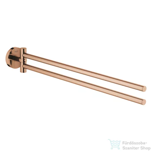 Grohe ESSENTIALS 44 cm-es fali dupla törölközőtartó,Warm Sunset 40371DA1
