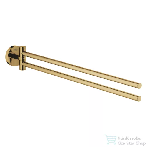 Grohe ESSENTIALS 44 cm-es fali dupla törölközőtartó,Cool Sunrise 40371GL1