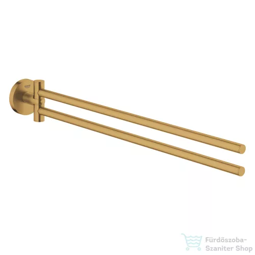 Grohe ESSENTIALS 44 cm-es fali dupla törölközőtartó,Brushed Cool Sunrise 40371GN1