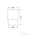 Grohe ESSENTIALS kristálypohár 40372001