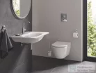Grohe ESSENTIALS fali wc kefe tartó,króm/üveg 40374001