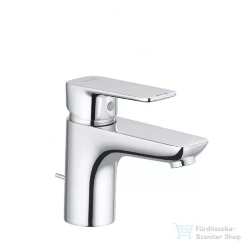 Kludi PURE&STYLE egykaros mosdó csaptelep 75 NA 15, automata leeresztővel, króm 403820575
