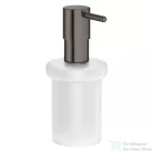 Grohe ESSENTIALS fali szappanadagoló tartó konzol nélkül,Hard Graphite 40394A01