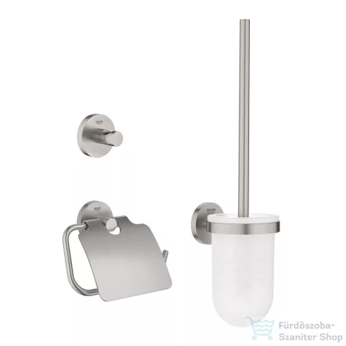 Grohe ESSENTIALS 3 részes kiegészítő szett,Supersteel 40407DC1