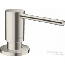   Hansgrohe A41 folyékonyszappan és mosogatószer adagoló, nemesacél felület 40438800