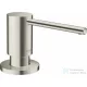 Hansgrohe A41 folyékonyszappan és mosogatószer adagoló, nemesacél felület 40438800