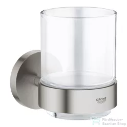   Grohe Essentials fali fogkefetartó pohár,Supersteel 40447DC1