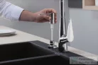 Hansgrohe A51 folyékonyszappan és mosogatószer adagoló, króm 40448000