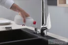 Hansgrohe A51 folyékonyszappan és mosogatószer adagoló, króm 40448000