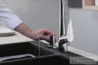 Hansgrohe A51 folyékonyszappan és mosogatószer adagoló, króm 40448000