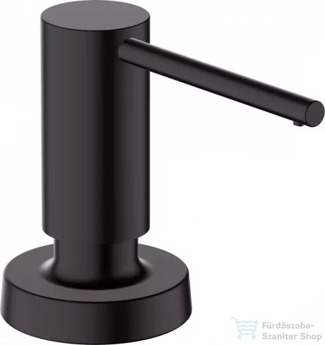 Hansgrohe A51 folyékonyszappan és mosogatószer adagoló, matt fekete 40448670