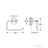 Grohe BAUCOSMOPOLITAN wc papír tartó,króm 40457001