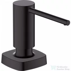   Hansgrohe A71 folyékonyszappan és mosogatószer adagoló, matt fekete 40468670
