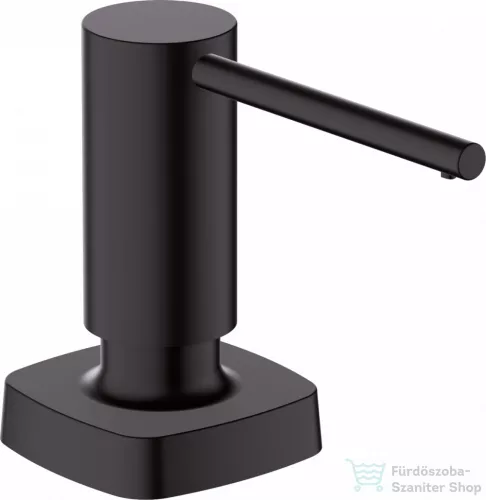 Hansgrohe A71 folyékonyszappan és mosogatószer adagoló, matt fekete 40468670