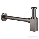 Grohe 1 1/4" szögletes mosdószifon,Hard Graphite 40564A00