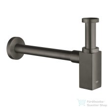   Grohe 1 1/4" szögletes mosdószifon,Brushed Hard Graphite 40564AL0