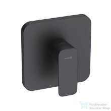   Kludi PURE&STYLE falsík alatti zuhany csaptelep belső egység nélkül, fekete 406553975