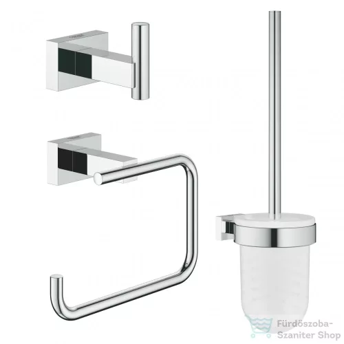 Grohe ESSENTIALS CUBE VÁROSI FÜRDŐSZOBAI KIEGÉSZÍTŐK SZETT 3 AZ 1-BEN 40757001
