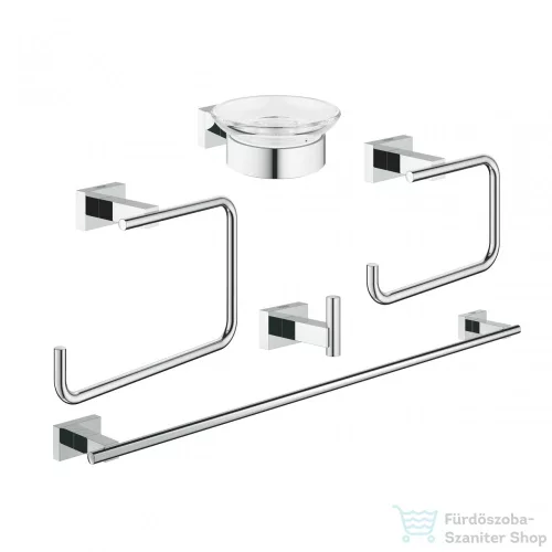 Grohe ESSENTIALS CUBE MESTER FÜRDŐSZOBAI KIEGÉSZÍTŐKÉSZLET 5 AZ 1-BEN 40758001
